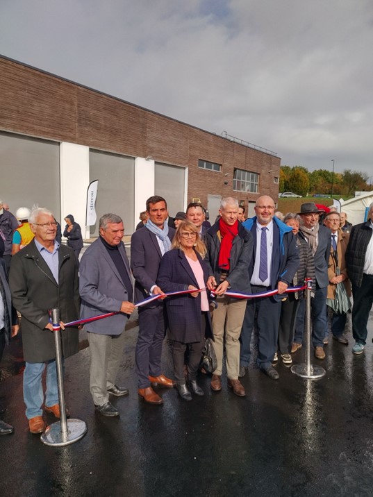 Inauguration of the Coulommiers drinking water plant (Seine-et-Marne)